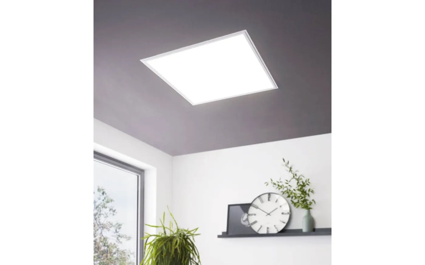 LED Plafond 60cm LED 2700-6500K 30W med Fjärrkontroll Vit