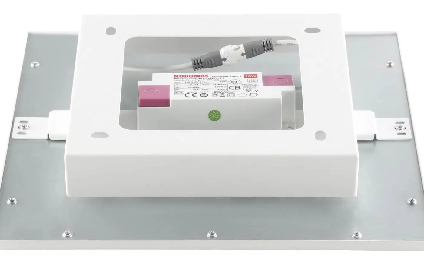 Led Plafond 30cm LED 4000K 14W Vit