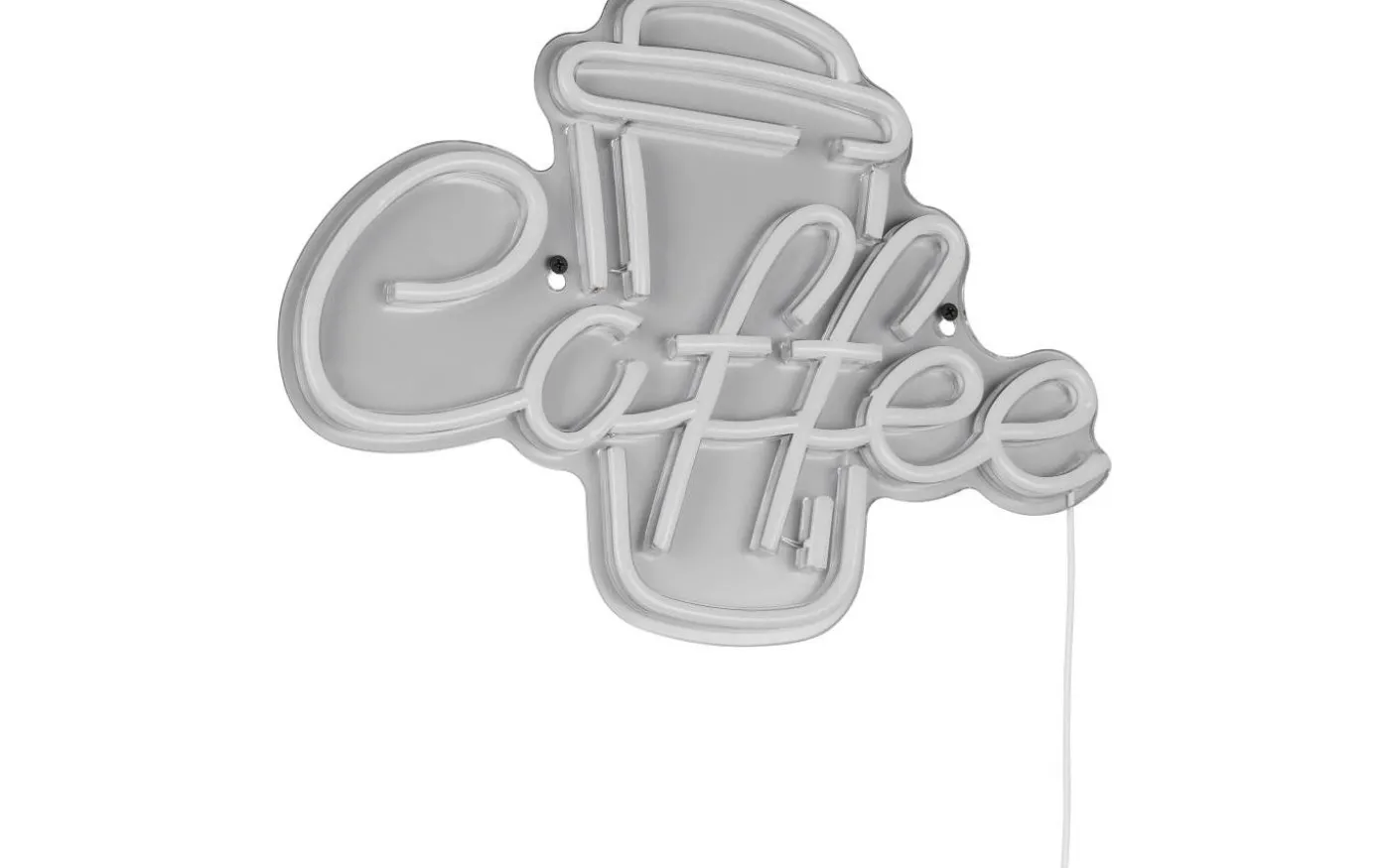 LED-neonskylt för kaffe