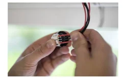 LED-Spot för fönstersmygar 30mm, 2700K 60lm 1,3W 350mA Vit