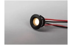 LED-Spot för fönstersmygar 30mm, 2700K 60lm 1,3W 350mA Svart