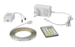 LEDstrip 3m CCT 2700-6000K 230lm/m 2,8W/m Komplett Kit IP44