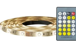 LEDstrip 5m CCT 2700-6000K 230lm/m 2,8W/m Komplett Kit IP44