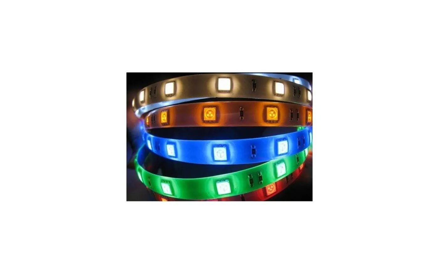 LEDstrip 12V 5m RGB 7,2w/m
