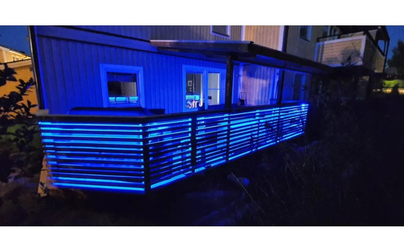 LEDstrip 230V 10W/m RGB 60led/m 1m Cut Metervara