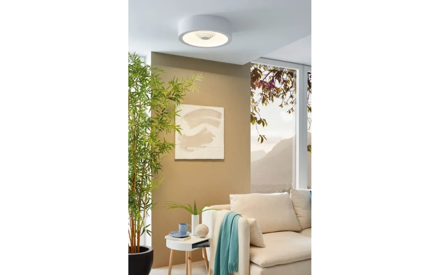 Leganes Plafond 45,5cm LED 3000K 25,5W Vit