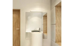 Levia Vägglampa Borstad Aluminium 60cm LED 12W IP44 3000K