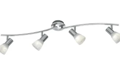 Levisto Spotlight 4-delad E14 borstad stål