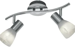 Levisto Spotlight 2-delad E14 borstad stål