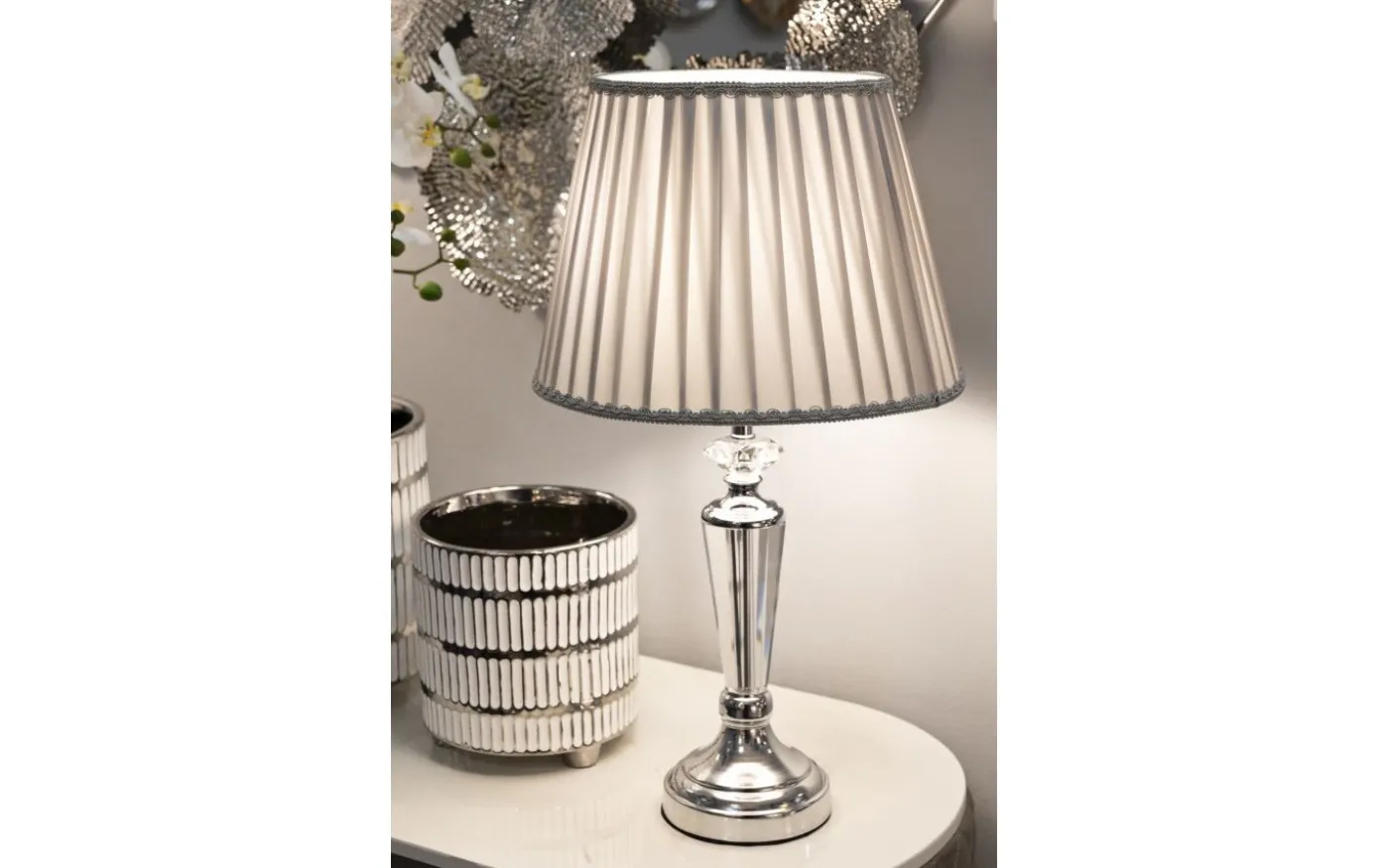 Lido Bordslampa 56cm Silver