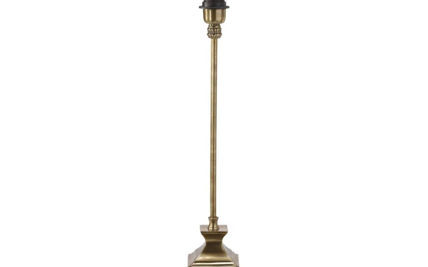 Lili Lampfot 69cm Antikmässing