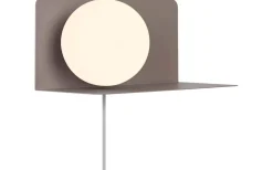 Lilibeth Vägglampa Brun