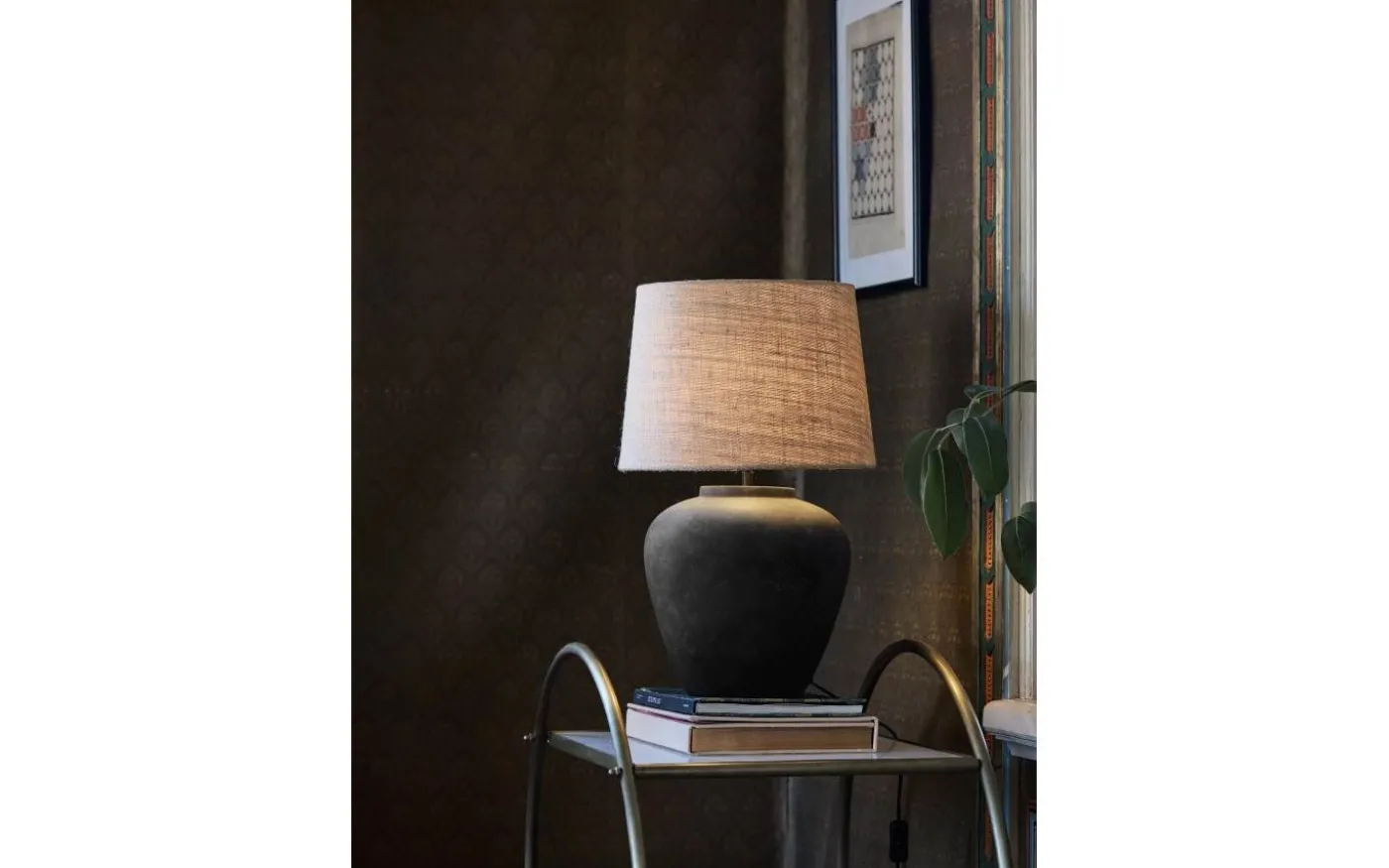 Lilly Lampfot 37cm Anthracite