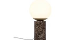 Lilly Marble Bordslampa 28,5cm Brun