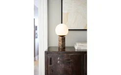 Lilly Marble Bordslampa 28,5cm Brun