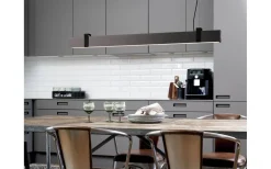 Lilt Taklampa LED 3-Steg DIM 115cm Grå Stål