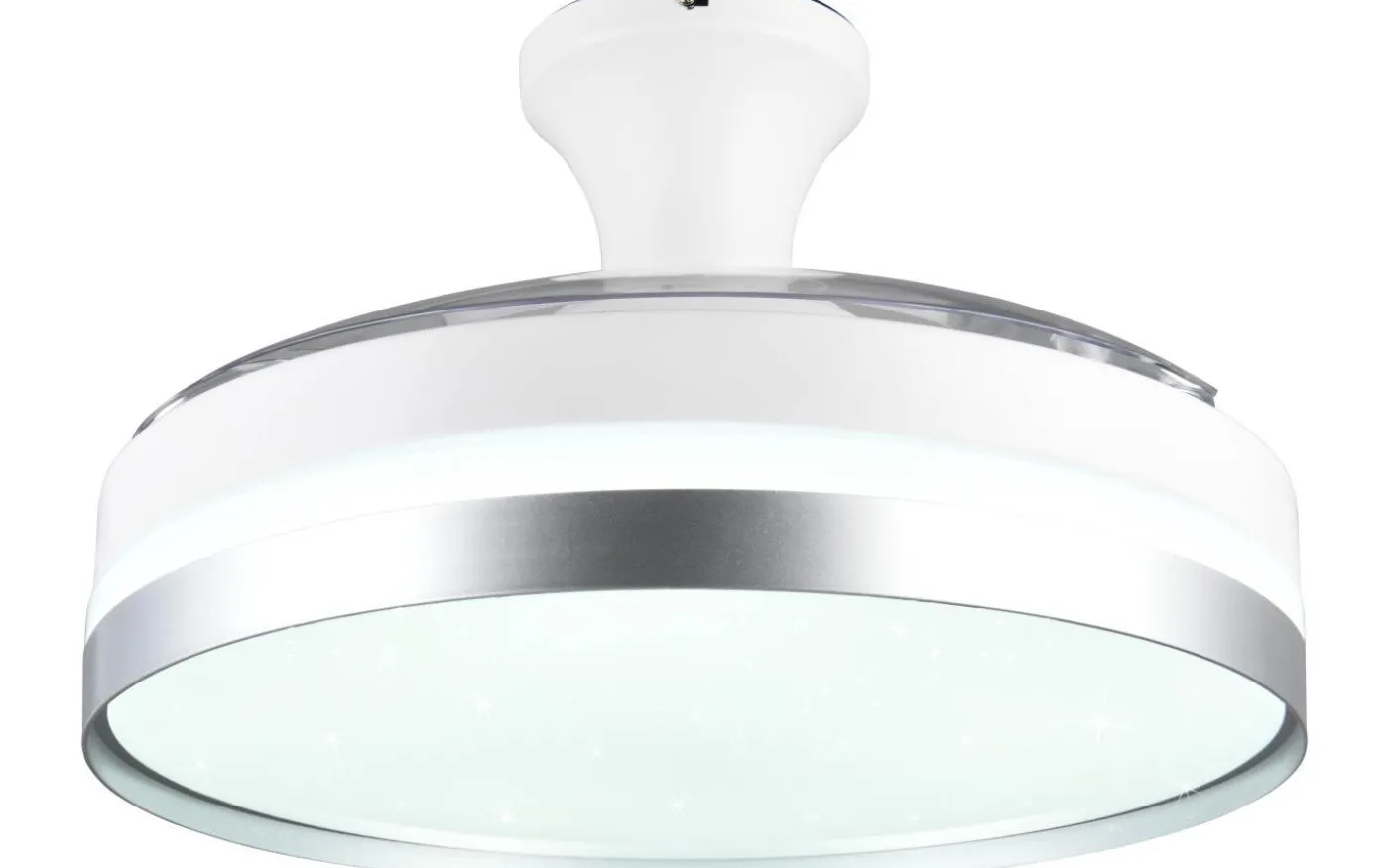 Lindberg Takfläkt 100cm LED vit/titan stjärnljus