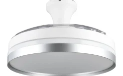 Lindberg Takfläkt 100cm LED vit/titan stjärnljus