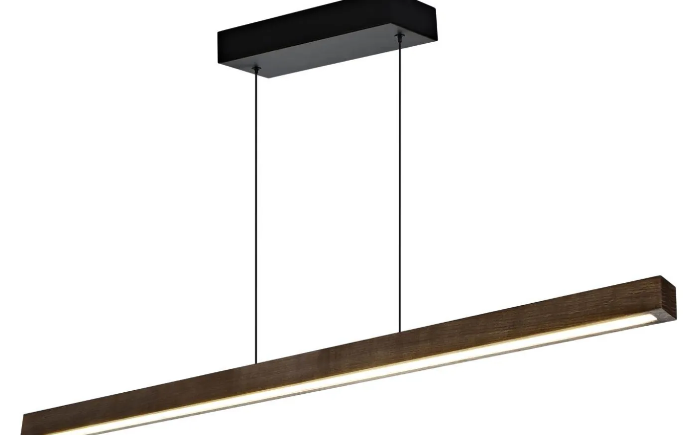 Linea Taklampa 100cm LED 22W 3000K Brun/Svart