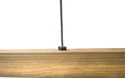 Linea Taklampa 100cm LED 22W 3000K Trä/Svart