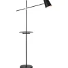 Linear Golvlampa 144cm Svart