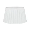 Linero Lampskärm Plisserad Ø30cm Vit