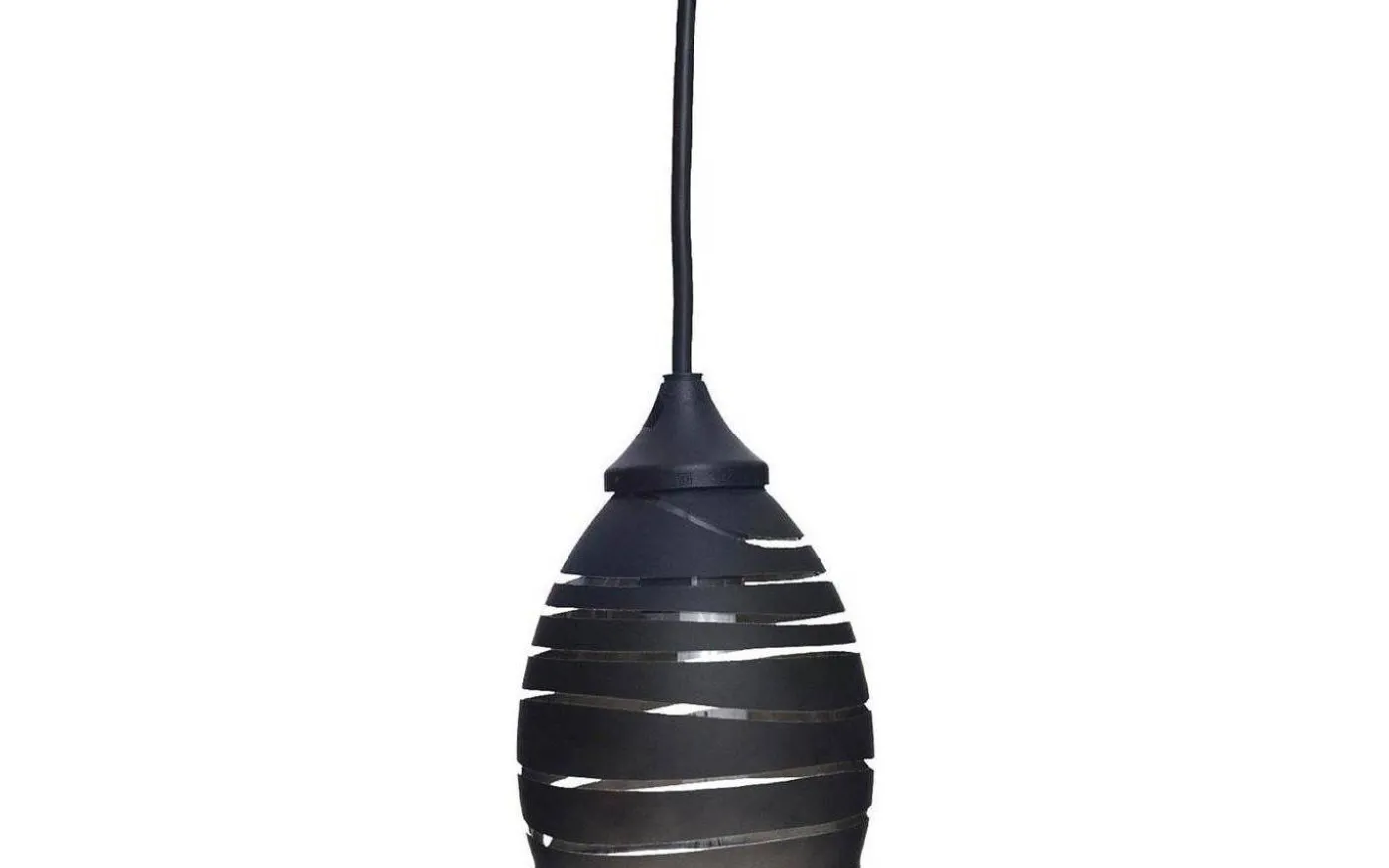 Linjär Fönsterlampa 9cm Svart