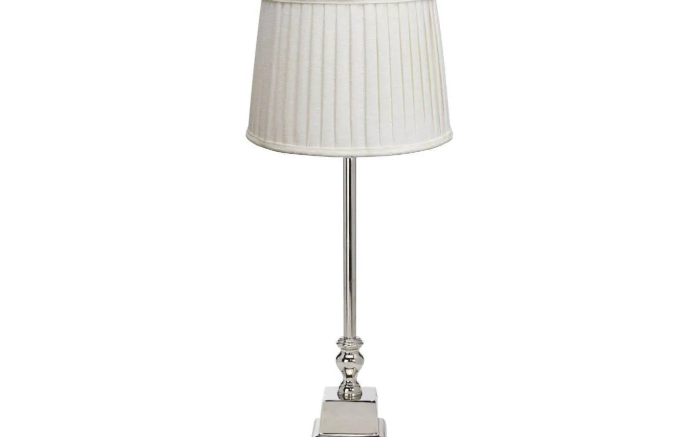 Linné Bordslampa 66cm Krom/Offwhite