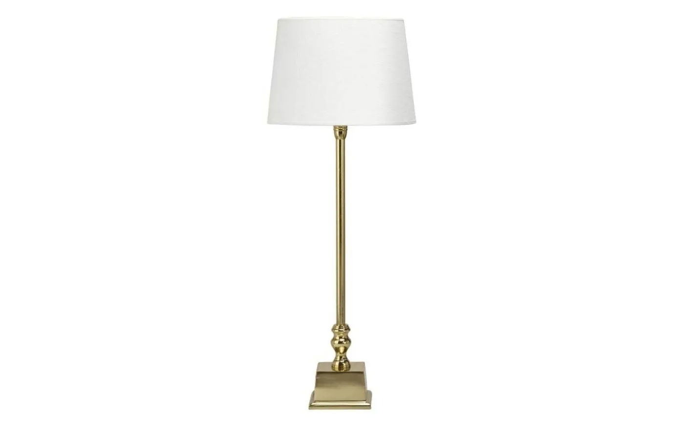 Linné Lampfot 65cm Guld