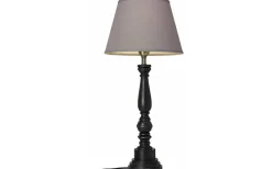 Linne Lampskärm Ø25cm Grå