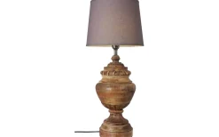 Linne Lampskärm Ø30cm Grå