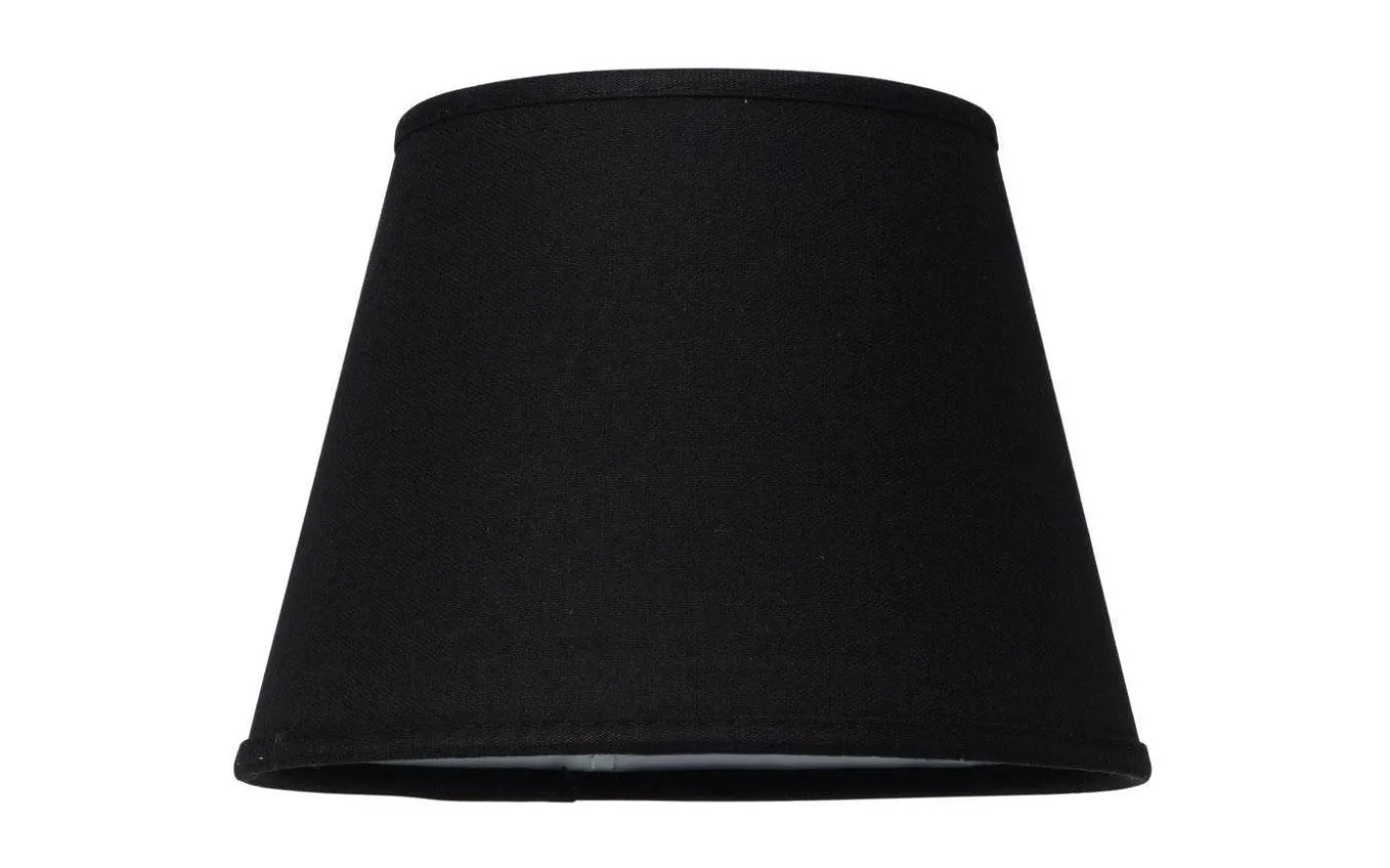 Linne Lampskärm Ø20cm Svart
