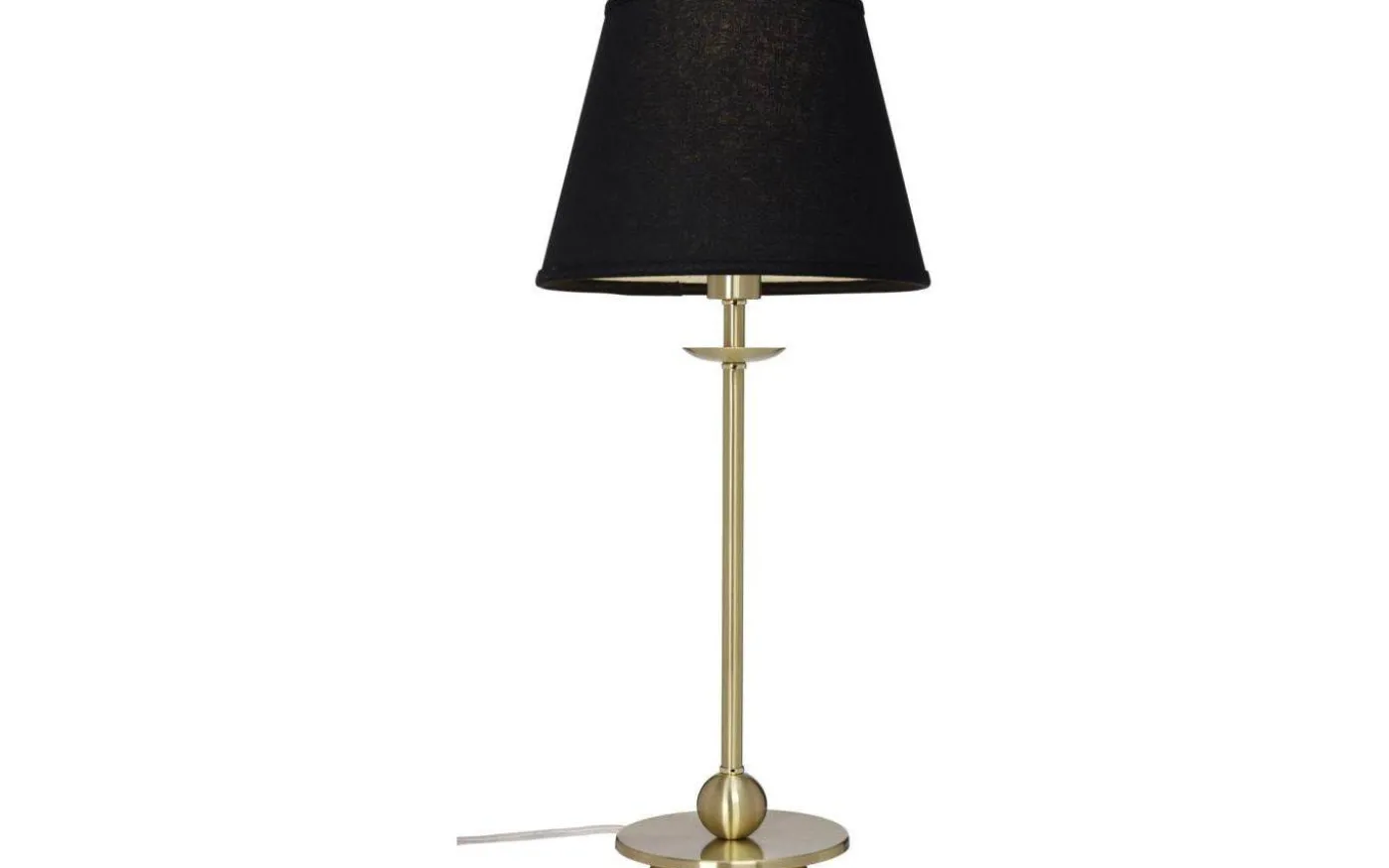 Linne Lampskärm Ø20cm Svart