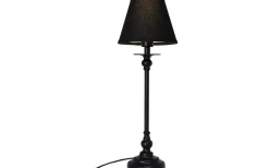 Linne Lampskärm Ø14cm Svart