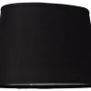 Linne Lampskärm Ø25cm Svart