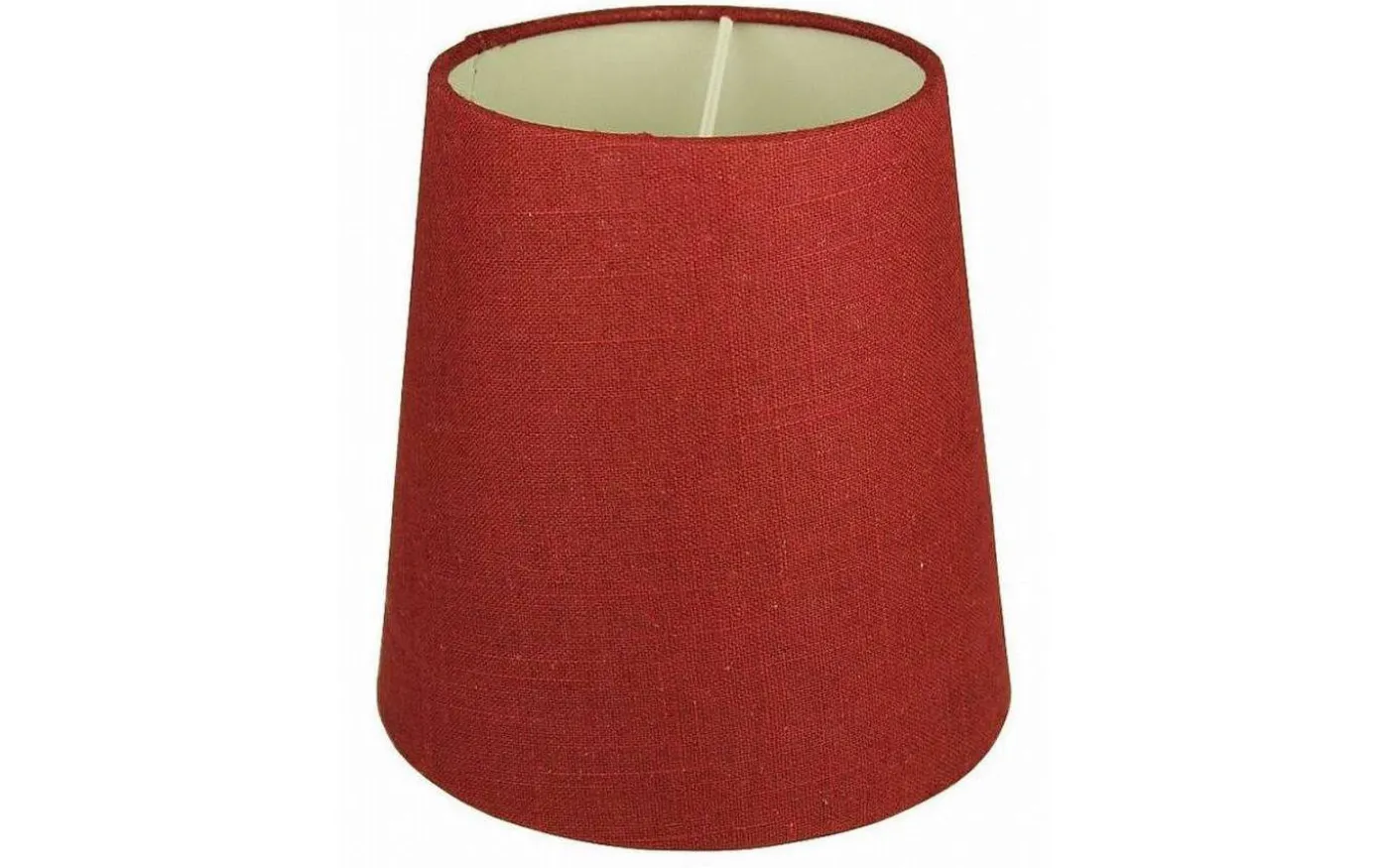 Linne Lampskärm Ø17cm Vinröd