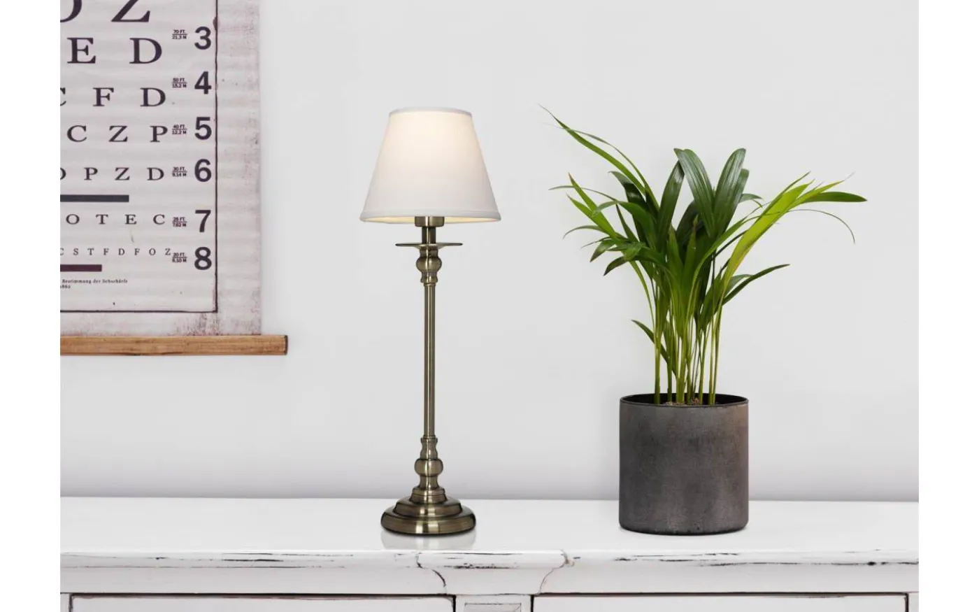 Linne Lampskärm Ø14cm Vit