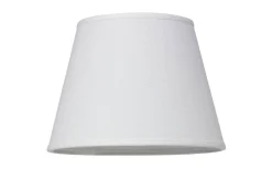 Linne Lampskärm Ø20cm Vit