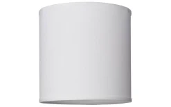 Linne Lampskärm Cylinder Ø25cm Vit
