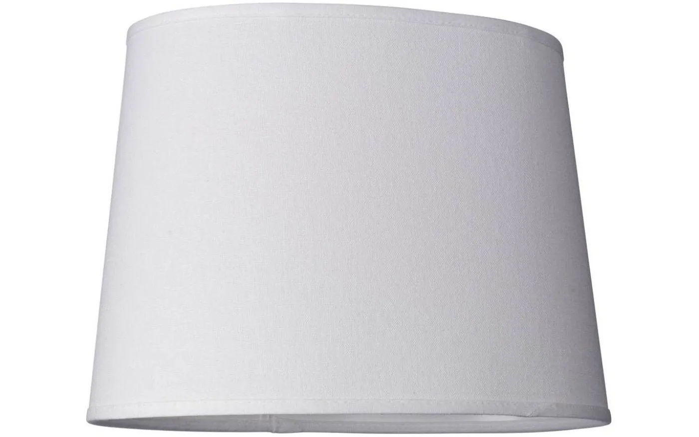 Linne Lampskärm Oval 32cm Vit