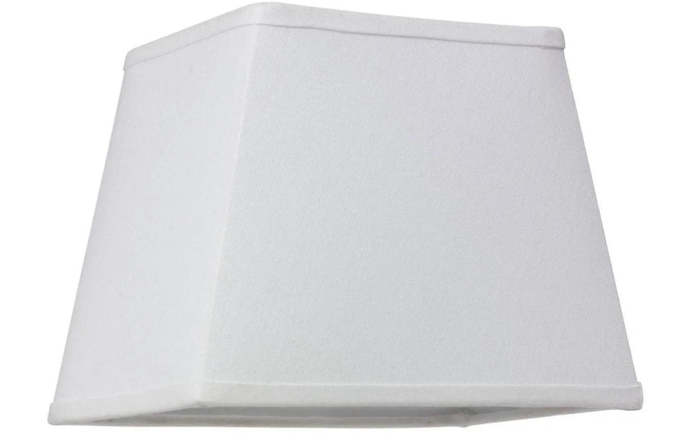 Linne Lampskärm Rektangulär 23,5cm Vit