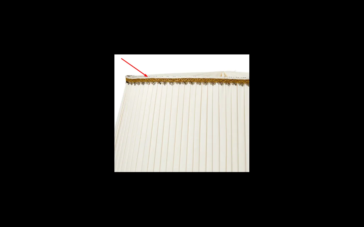 Linnea Lampskärm med 10mm Rörfäste Ø50cm Beige