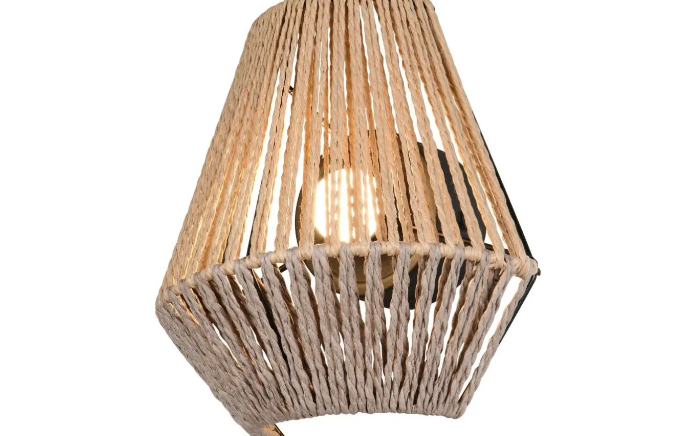 Lira Vägglampa LED ljusbrun uppladdningsbar