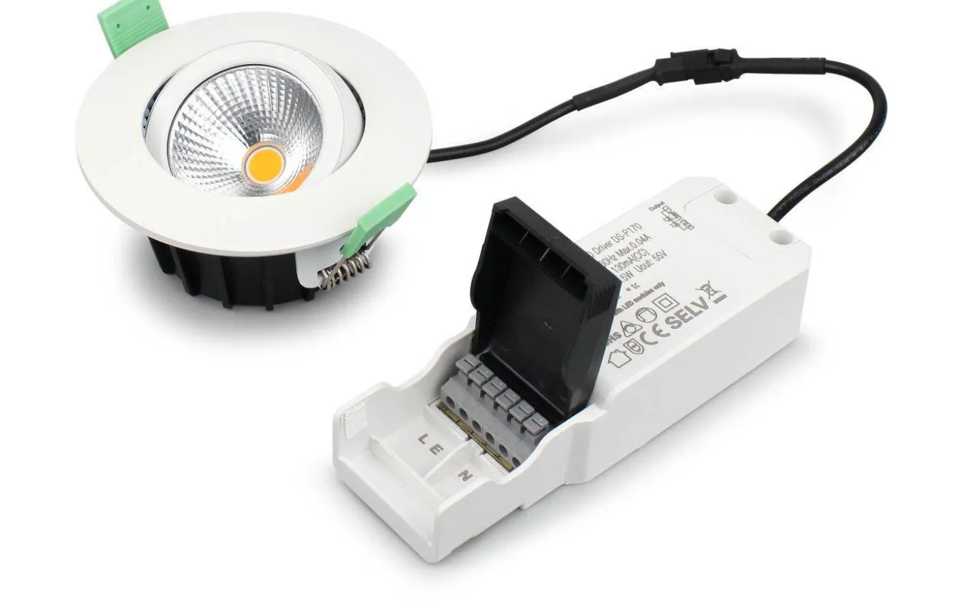 Lisa 230V Spotlight 3000K 5,5W Vit IP65