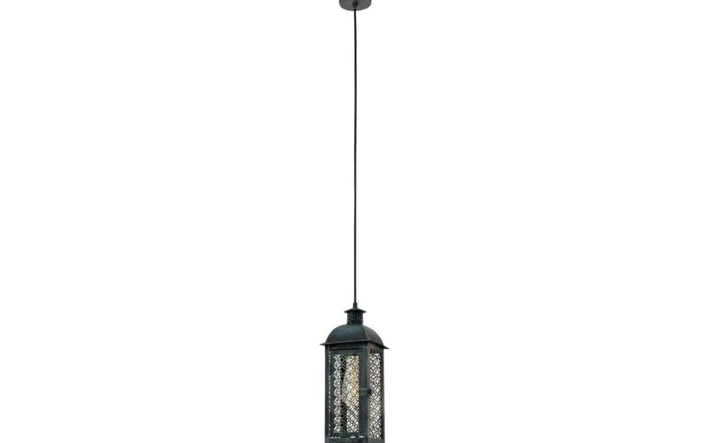 Lisburn Fönsterlampa 12,5cm Grön