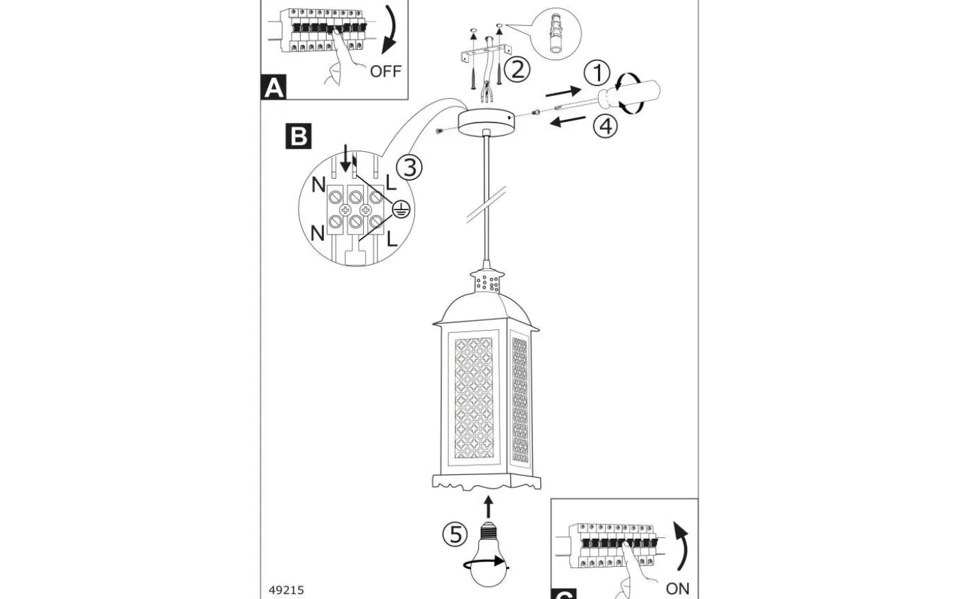 Lisburn Fönsterlampa 12,5cm Grön