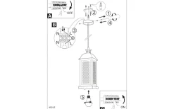 Lisburn Fönsterlampa 12,5cm Silver