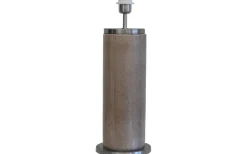 Lissabon Lampfot 59cm Grå/Borstad Silver