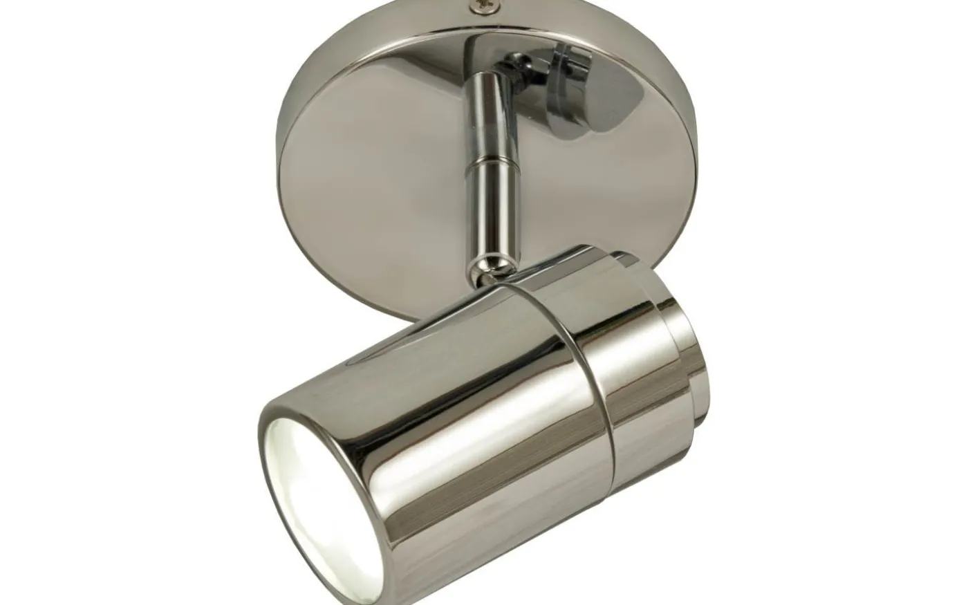 Livorno Takspotlight 10cm Singel Krom IP44