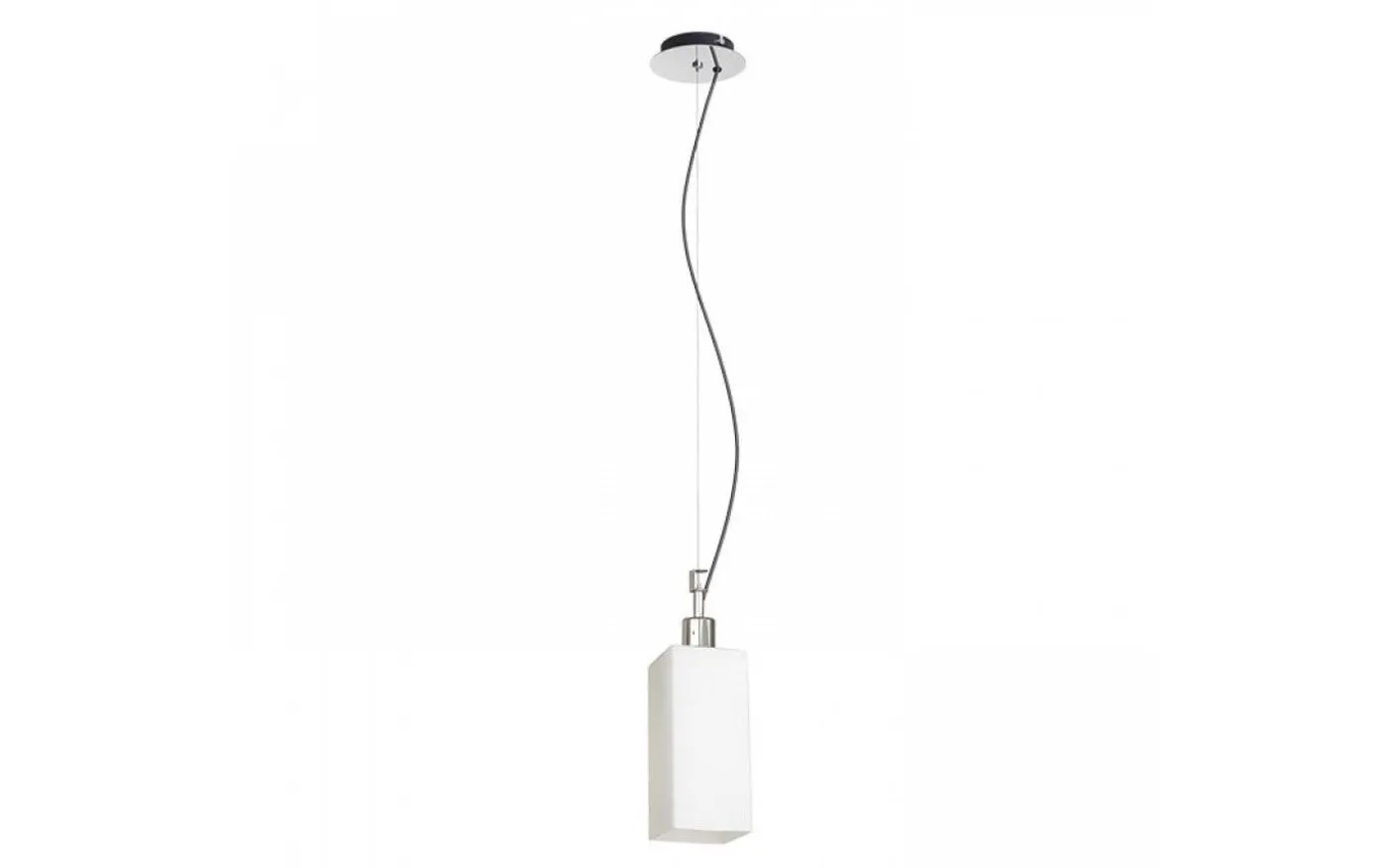 Liz Fönsterlampa 10cm Opal/Krom